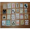 Image 4 : assorted vintage buttons and cards