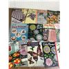 Image 2 : LOT OF VINTAGE CROCHET PATTERNS BOOKS CRAFTS ETC