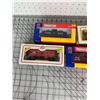 Image 2 : LOT OF HO SCALE MODEL TRAIN CARS WITH BOXES