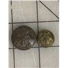 Image 1 : ANTIQUE NWMP NORTH WEST MOUNTED POLICE BUTTONS
