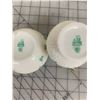 Image 4 : ANTIQUE BELLEEK CREAM ANS SUGAR