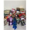Image 1 : MISC LOT CHRISTMAS LIGHTS CANDLES ETC