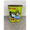 Image 1 : VINTAGE METAL MICKEY MOUSE GARBAGE CAN