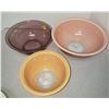 Image 4 : 3 pyrex bowls