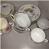 Image 3 : porcelain lot tea cups lot bone chine plates saucers