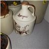 Image 4 : vintage jugs  clay georgia  hand painted by the Cash Erwin Texas