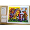 Image 1 : Thunderbird Shaman Teaching by Norval Morrisseau 24' x 20'