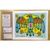 Image 1 : Sacred Thunderbird by Norval Morrisseau 24'x20'