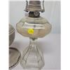 Image 2 : 2 coal oil lamps - one White Flame light Co. Grand Rapids, Michigan