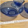 Image 2 : 3 Blue Pyrex Bowls