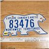 Image 1 : Northwest Territories License Plate