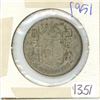 Image 1 : 1951 Canadian 50 cent coin