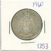 Image 1 : 1960 Canadian 50 cent coin