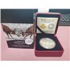 Image 1 : 2014 - RCM - $20.00 - One oz Pure Silver -White Tailed Deer -  A Challenge