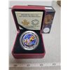 Image 1 : 2015 - RCM - $25.00 - 31.83gm Fine Silver - STAR CHARTS - The Great Ascent          (Glows in the Da