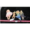 Image 1 : 4 VINTAGE DOLLS -ONE MISSING ARM