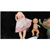 Image 3 : 4 VINTAGE DOLLS -ONE MISSING ARM