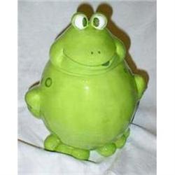 Ganz Frog with funny eyes Cookie Jar #2131607