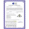 Image 2 : Genuine 1.52 ctw Green Amethyst & Diamond Ring 14KT Rose Gold - REF-51H4X