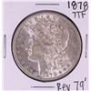 Image 1 : 1878 7TF Reverse of 1879 $1 Morgan Silver Dollar Coin