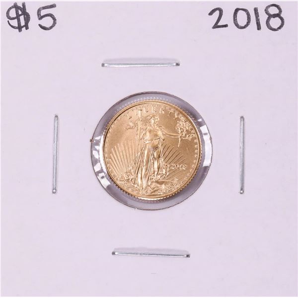 2018 $5 American Gold Eagle Coin