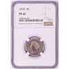 Image 1 : 1910 Proof Liberty V Nickel Coin NGC PF62