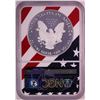 Image 2 : 2018-W $1 Proof American Silver Eagle Coin NGC PF69 Ultra Cameo Congratulations Flag