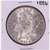 Image 1 : 1886 $1 Morgan Silver Dollar Coin
