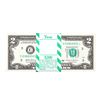 Image 1 : Pack of (100) Consecutive 2017A $2 Federal Reserve STAR Notes Philadelphia