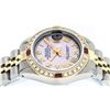 Image 9 : Rolex Ladies Two Tone Pink MOP Diamond & Ruby Oyster Perpetual Datejust Wristwatch