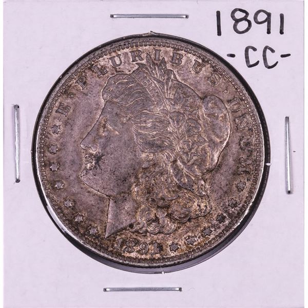 1891-CC $1 Morgan Silver Dollar Coin