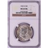 Image 1 : 1950-D Franklin Half Dollar Coin NGC MS64FBL