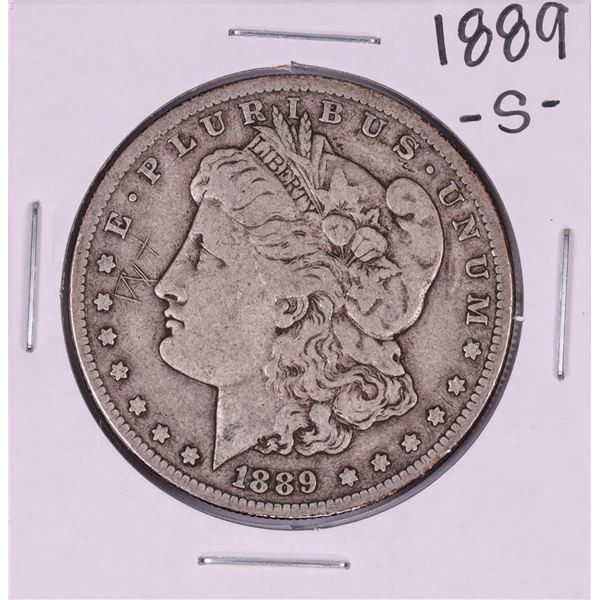 1889-S $1 Morgan Silver Dollar Coin