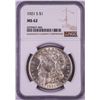 Image 1 : 1921-S $1 Morgan Silver Dollar Coin NGC MS62