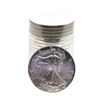 Image 1 : Roll of (20) Brilliant Uncirculated 2010 $1 American Silver Eagle Coins
