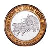 Image 1 : .999 Silver Gold Strike Hotel & Casino Jean, NV $10 Limited Edition Gaming Token