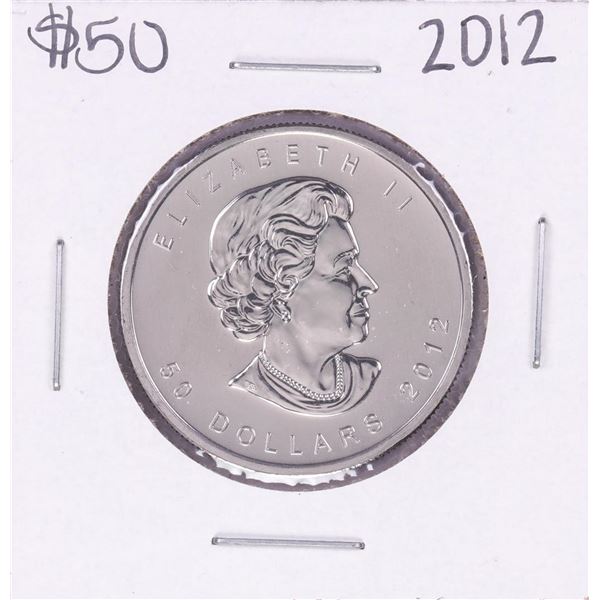 2012 $50 Canada 1oz. Platinum Maple Leaf Coin