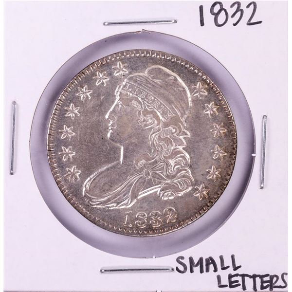 1832 Small Letters Capped Bust Half Dollar Coin