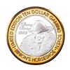 Image 1 : .999 Silver Horseshoe Las Vegas $10 Casino Limited Edition Gaming Token