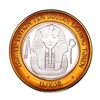 Image 1 : .999 Fine Silver Luxor Las Vegas, Nevada $10 Limited Edition Gaming Token