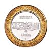 Image 1 : .999 Silver Crystal Casino Aruba $10 Casino Limited Edition Gaming Token