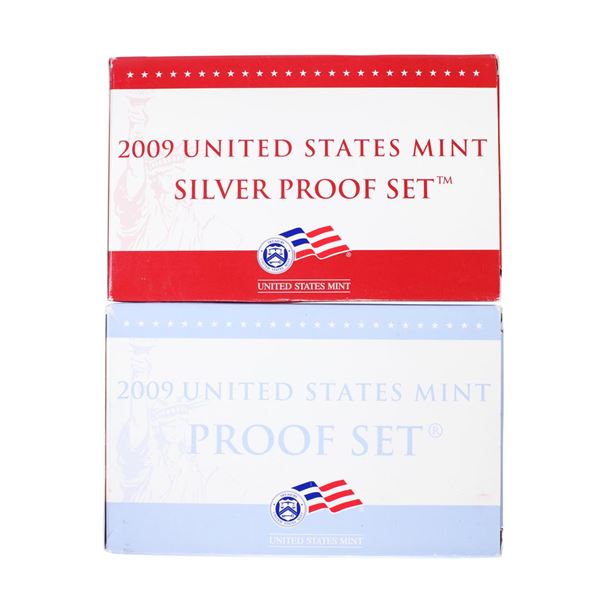 Lot of (2) 2009 United States Mint Proof Sets