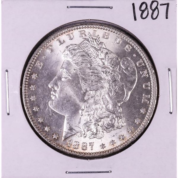1887 $1 Morgan Silver Dollar Coin