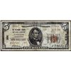 Image 1 : 1929 $5 The Delaware County NB of Chester Pennsylvania CH# 355 National Currency Note