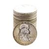 Image 1 : Roll of (20) Mixed Date Franklin Half Dollar Coins