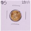 Image 1 : 2011 $5 American Gold Eagle Coin