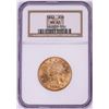 Image 1 : 1882 $10 Liberty Head Eagle Gold Coin NGC MS62