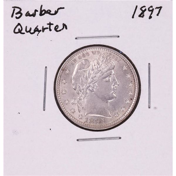 1897 Barber Quarter Coin