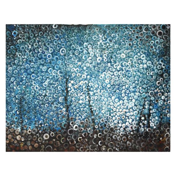 Mani Original Oil Painting (40" X 32") On Canvas