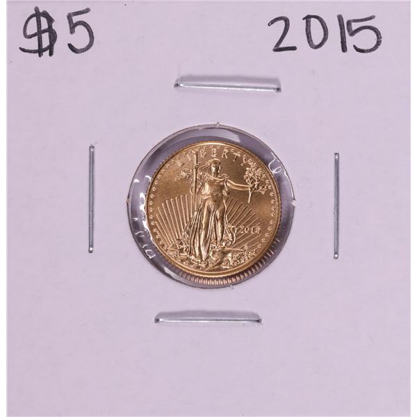 2015 $5 American Gold Eagle Coin